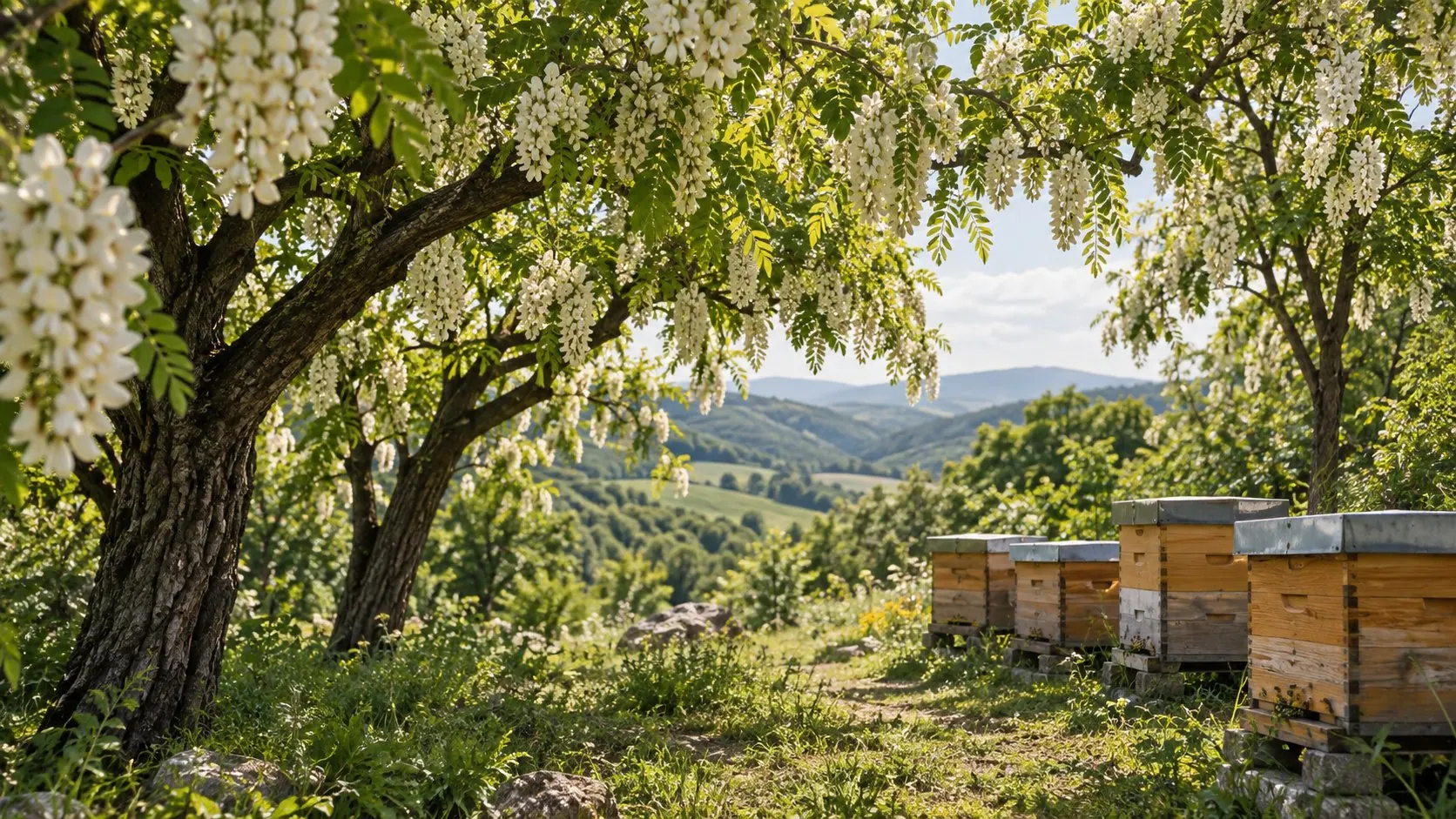 Ule przy pożytku: robinia akacjowa, potocznie akacja